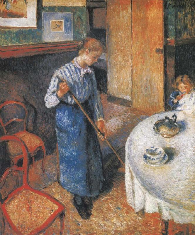 Camille Pissarro The Little country maid Norge oil painting art